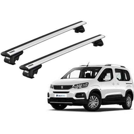 Barras THULE EVO WingBar para autos PEUGEOT Rifter desde 2019
