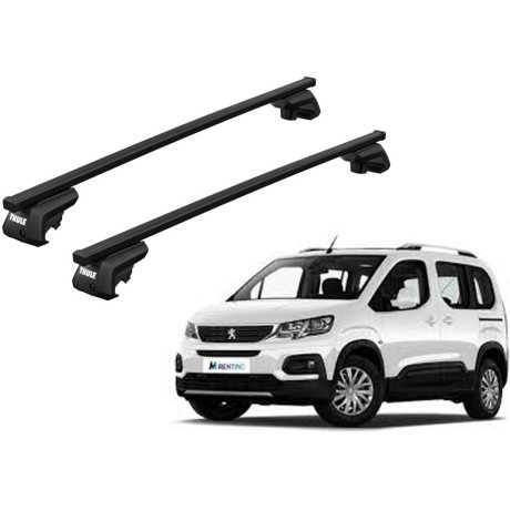 Barras THULE EVO SquareBar para autos PEUGEOT Rifter desde 2019