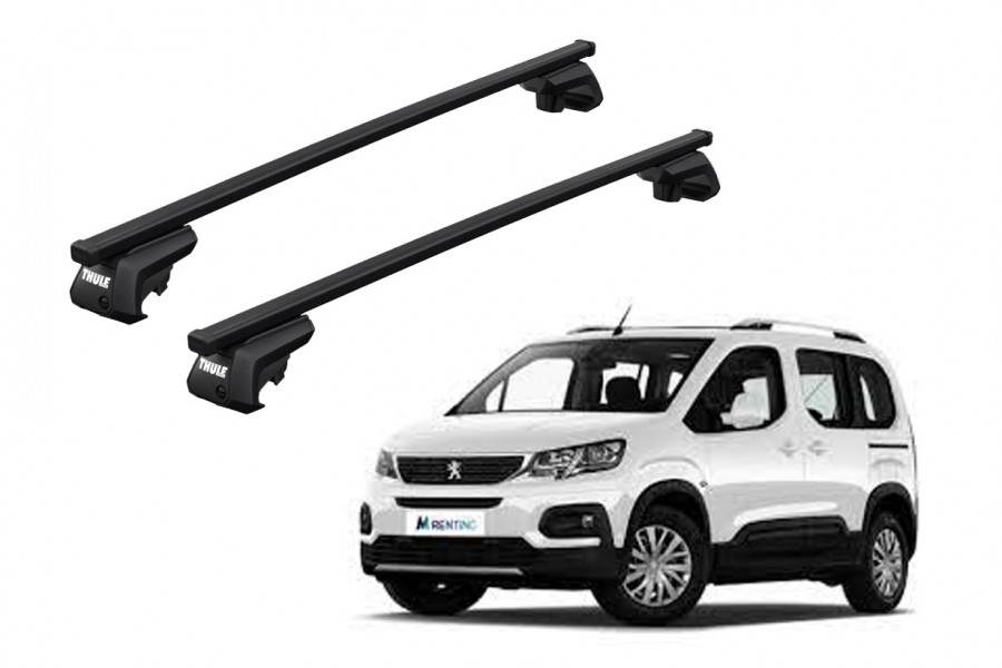 Barras THULE EVO SquareBar para autos PEUGEOT Rifter desde 2019