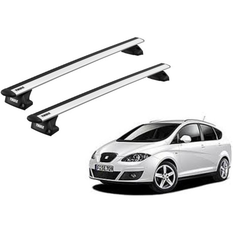 Barras THULE EVO WingBar para autos SEAT Altea Freetrack 2007 a 2015