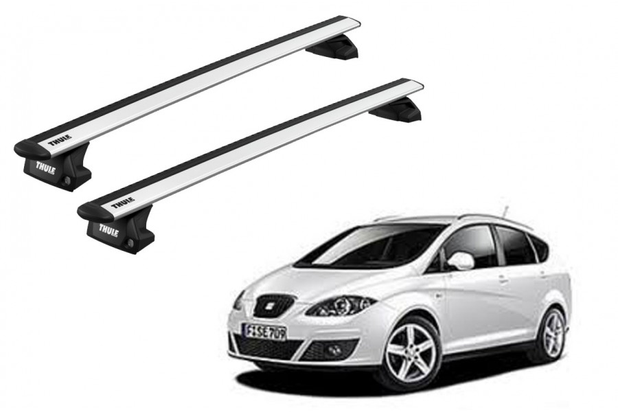 Barras THULE EVO WingBar para autos SEAT Altea Freetrack 2007 a 2015