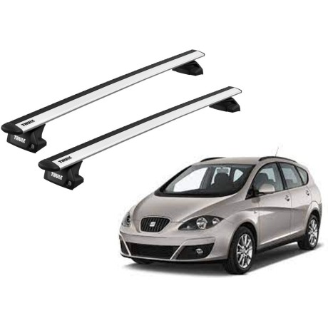 Barras THULE EVO WingBar para autos SEAT Altea XL 2006 a 2015