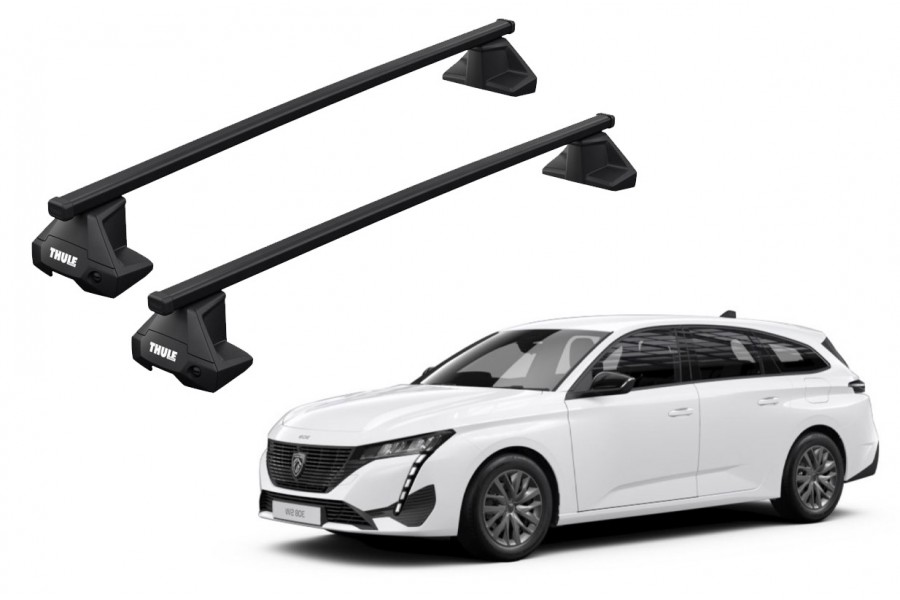 Barras THULE EVO SquareBar para autos PEUGEOT 308 SW desde 2022