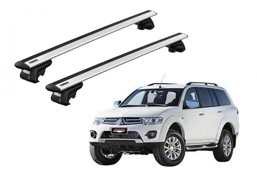 Barras THULE EVO WingBar para autos MITSUBISHI Montero Sport 2009 a 2016