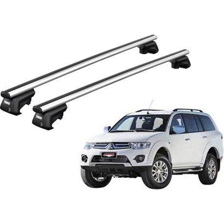 Barras THULE SmartRack XT AluBar para autos MITSUBISHI Montero Sport 2009 a 2016
