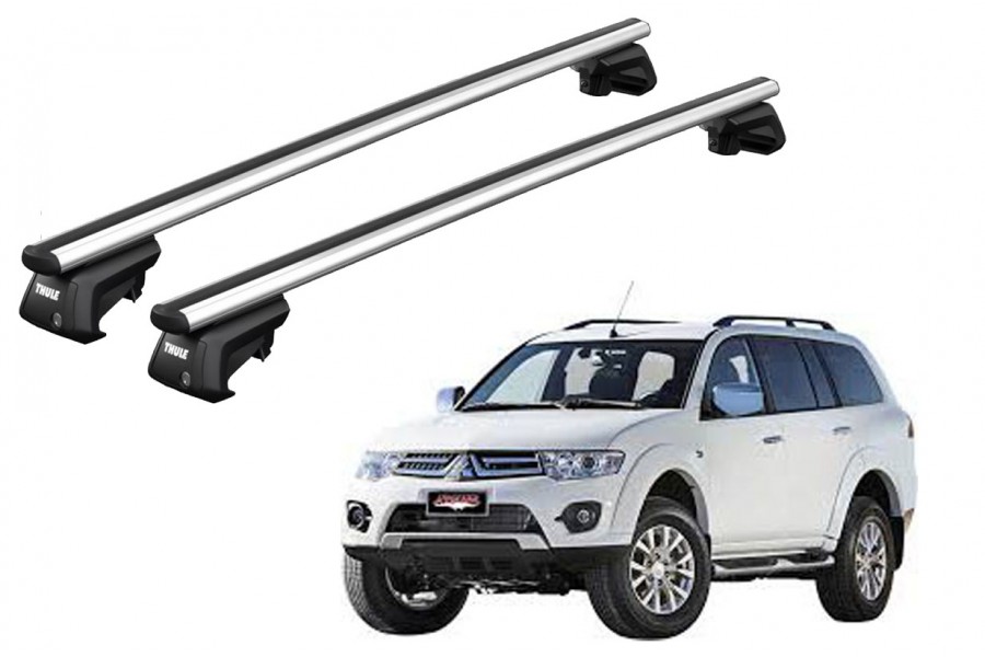 Barras THULE SmartRack XT AluBar para autos MITSUBISHI Montero Sport 2009 a 2016