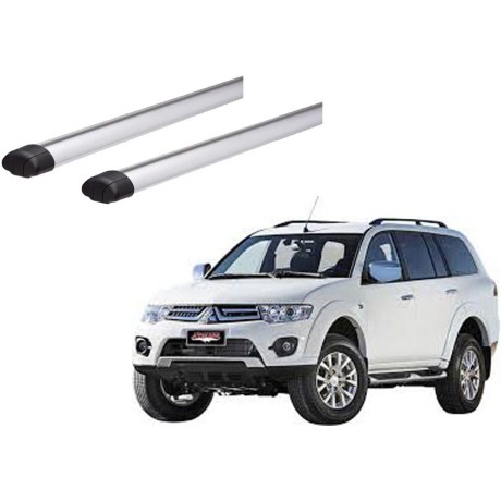 Barras THULE EVO AeroBar para autos MITSUBISHI Montero Sport 2009 a 2016 negro