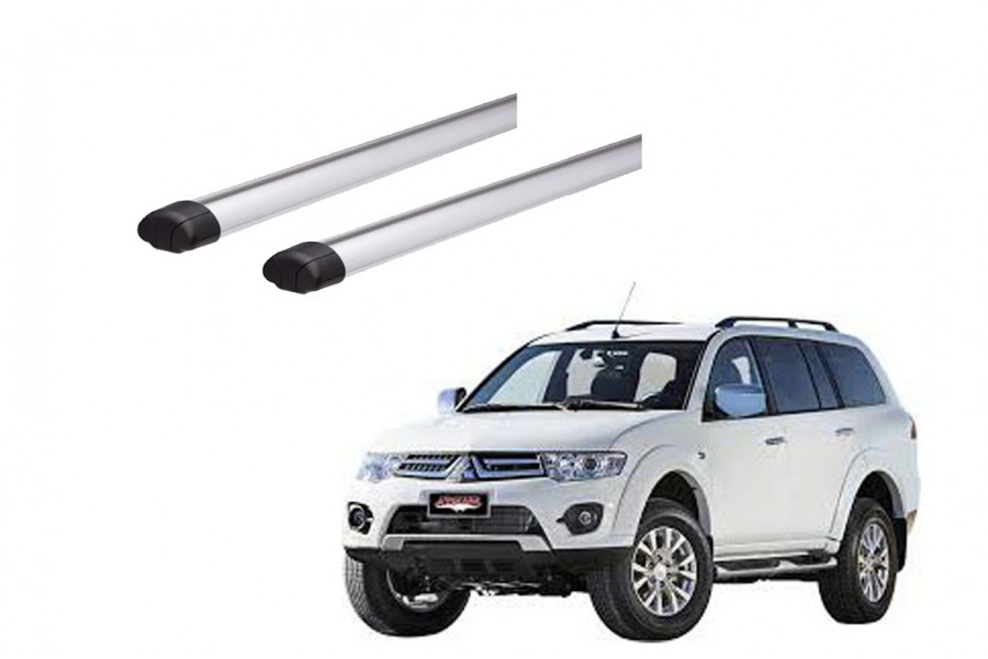 Barras THULE EVO AeroBar para autos MITSUBISHI Montero Sport 2009 a 2016 negro