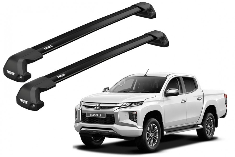 Barras Thule MITSUBISHI L200 15-23 PF / EDGE Flush BLACK