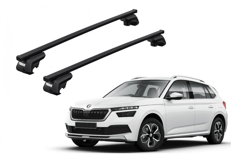 Barras THULE EVO SquareBar para autos SKODA Kamiq desde 2020