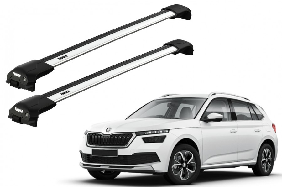 Barras THULE EDGE Flush para autos SKODA Kamiq desde 2020