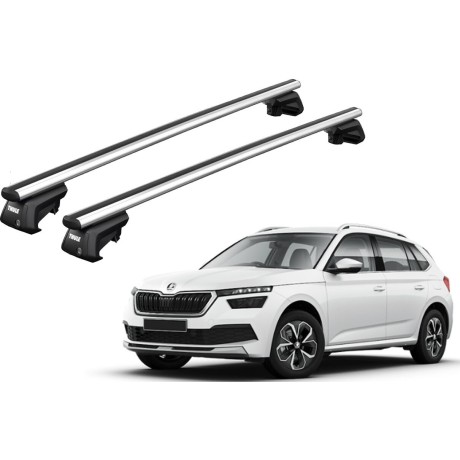 Barras THULE SmartRack XT AluBar para autos SKODA Kamiq desde 2020