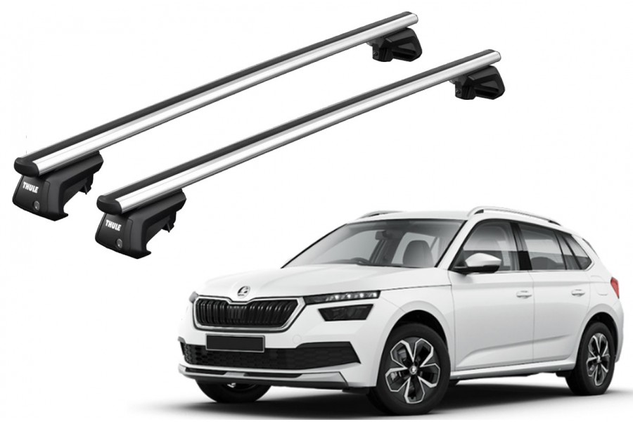Barras THULE SmartRack XT AluBar para autos SKODA Kamiq desde 2020