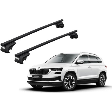 Barras THULE EVO SquareBar para autos SKODA Karoq desde 2018