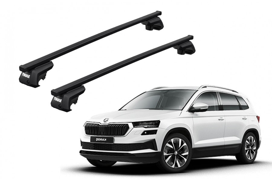 Barras THULE EVO SquareBar para autos SKODA Karoq desde 2018