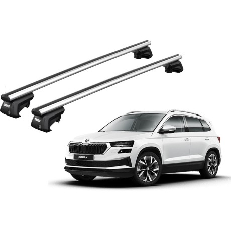 Barras THULE SmartRack XT AluBar para autos SKODA Karoq desde 2018