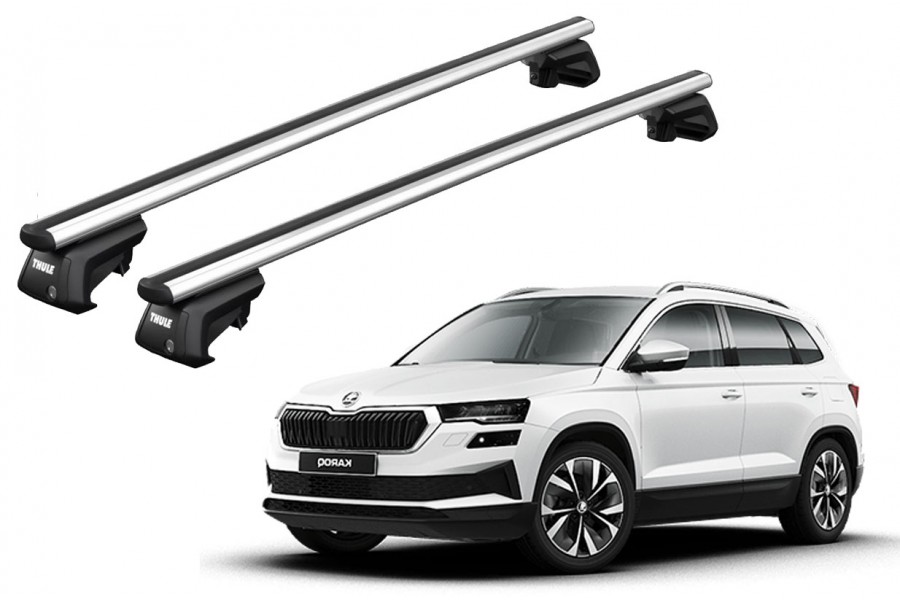 Barras THULE SmartRack XT AluBar para autos SKODA Karoq desde 2018