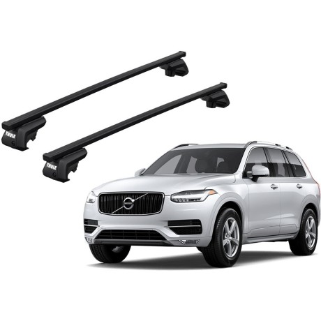 Barras THULE EVO SquareBar para autos VOLVO XC90 desde 2015 - 2024