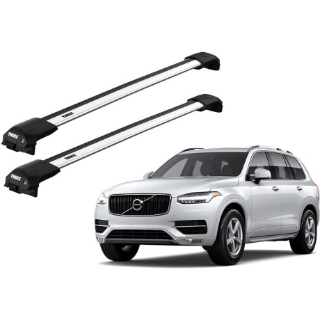 Barras THULE EDGE Flush para autos VOLVO XC90 desde 2015 - 2024