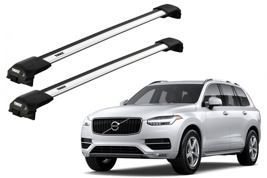 Barras THULE EDGE Flush para autos VOLVO XC90 desde 2015 - 2024