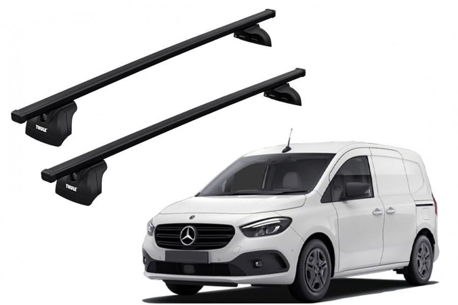 Barras THULE SquareBar para Van MERCEDES BENZ Citan 2013 a 2021