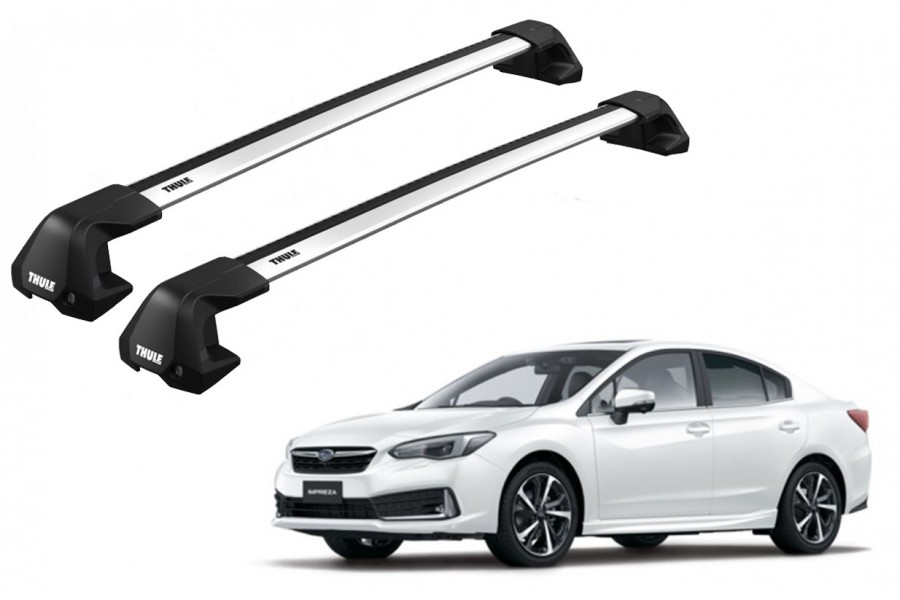 Barras THULE EDGE Flush para autos SUBARU Impreza desde 2017