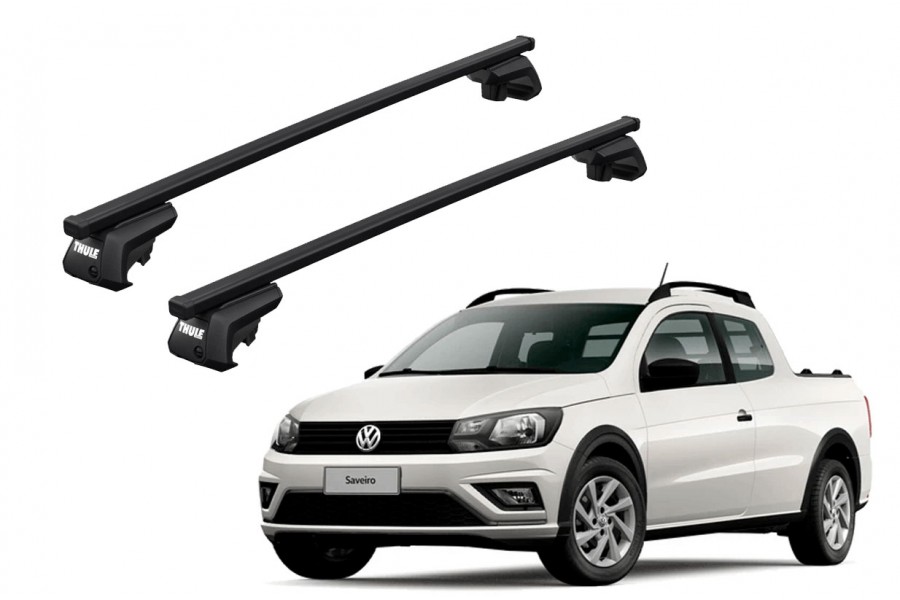 Barras THULE EVO SquareBar para camioneta VOLKSWAGEN Saveiro desde 2010
