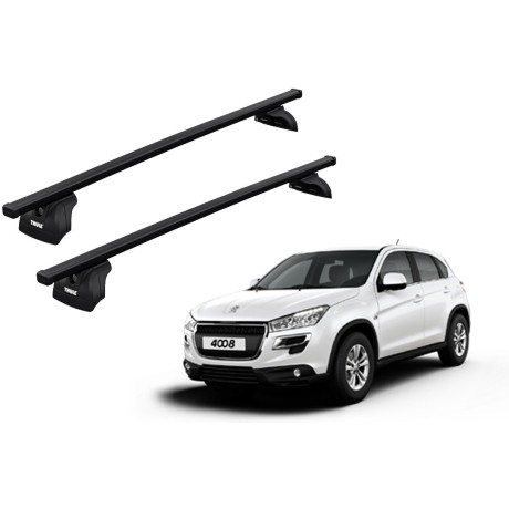 Barras THULE SquareBar para autos PEUGEOT 4008 desde 2012 - 2017
