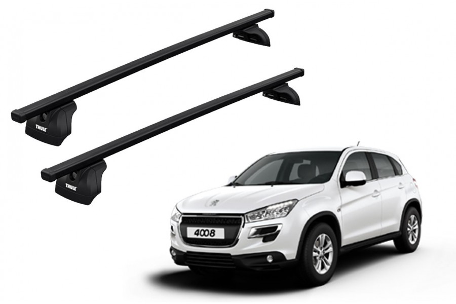 Barras THULE SquareBar para autos PEUGEOT 4008 desde 2012 - 2017