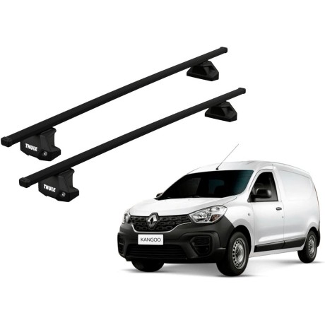 Barras THULE EVO SquareBar para autos RENAULT Kangoo 2008 a 2021