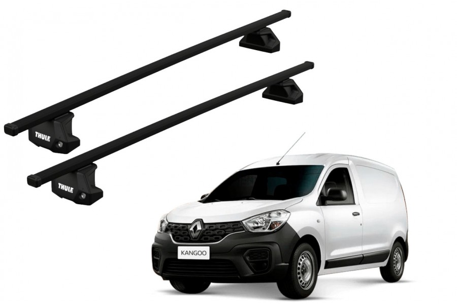 Barras THULE EVO SquareBar para autos RENAULT Kangoo 2008 a 2021