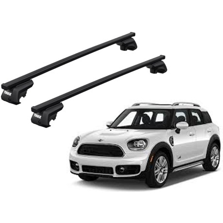 Barras THULE EVO SquareBar para autos MINI Countryman (F60) desde 2017-2024