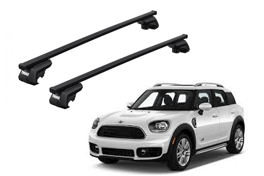 Barras THULE EVO SquareBar para autos MINI Countryman (F60) desde 2017-2024