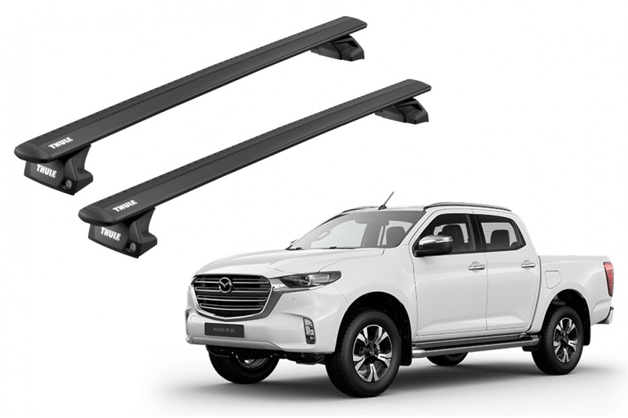 Barras THULE EVO WingBar para camioneta MAZDA BT-50 desde 2020 negro
