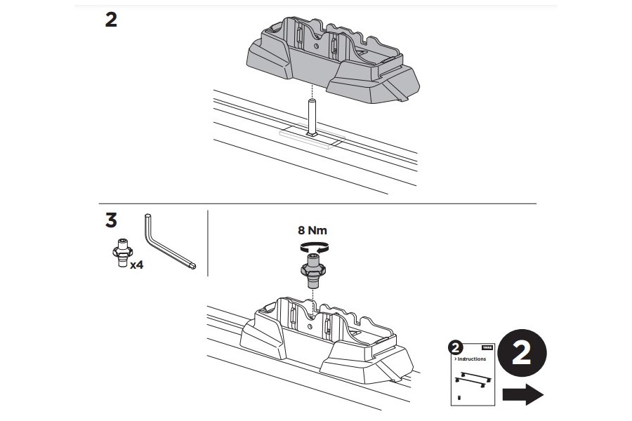 Kit De Anclaje Thule 187122