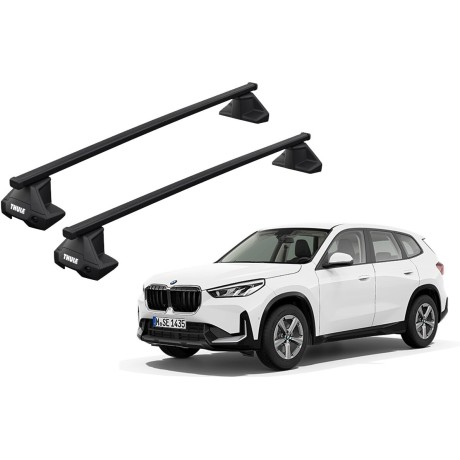 Barras THULE EVO SquareBar para autos BMW X1 (F48) desde 2016 al 2022