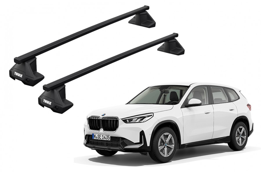 Barras THULE EVO SquareBar para autos BMW X1 (F48) desde 2016 al 2022