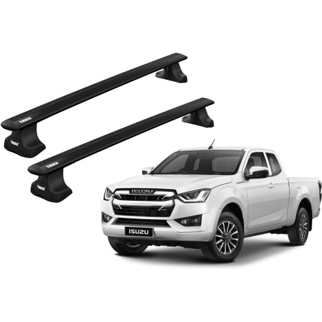 Barras THULE WingBar para camioneta ISUZU D-Max desde 2012 al 2020 negro