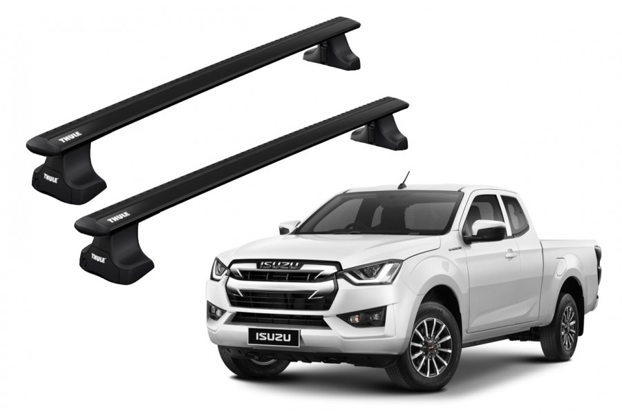 Barras THULE WingBar para camioneta ISUZU D-Max desde 2012 al 2020 negro