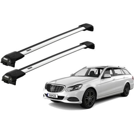 Barras THULE EDGE Flush para autos MERCEDES BENZ E-Class (W212) 2009 a 2016