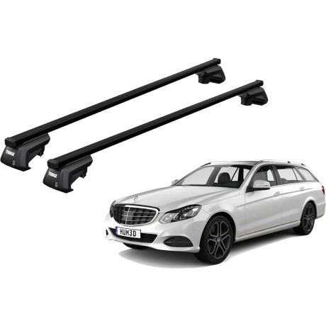 Barras THULE SmartRack XT para autos MERCEDES BENZ E-Class (W212) 2009 a 2016