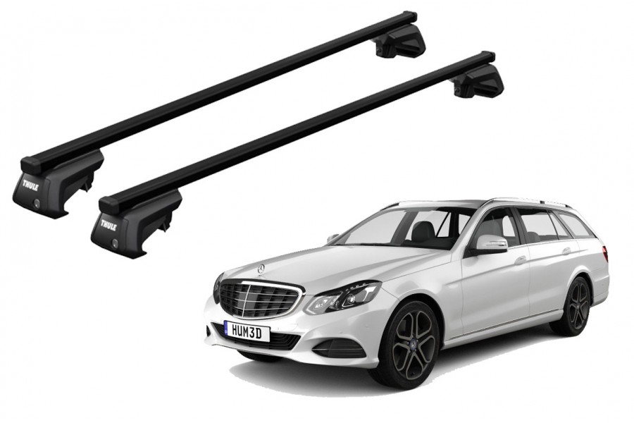 Barras THULE SmartRack XT para autos MERCEDES BENZ E-Class (W212) 2009 a 2016
