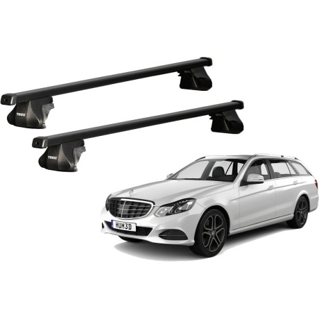 Barras THULE SmartRack para autos MERCEDES BENZ E-Class (W212) 2009 a 2016