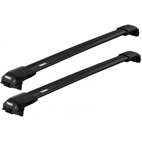Barras THULE EDGE Flush para autos BMW X5 de 2008 a 2013 negro