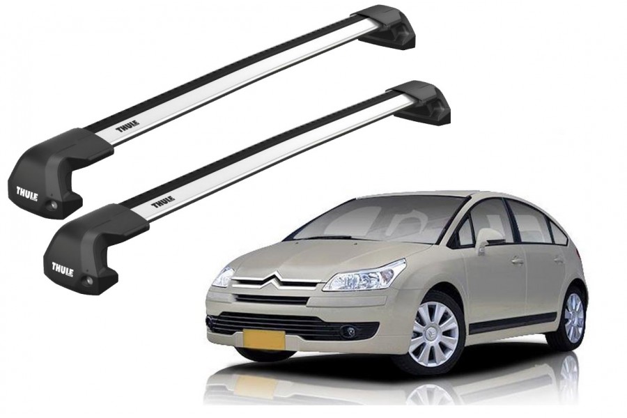 Barras THULE EDGE Flush para autos CITROEN C4 2005 a 2009