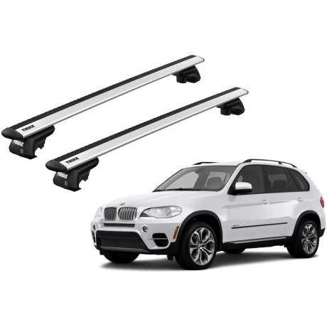 Barras THULE EVO WingBar para autos BMW X5 2008 a 2013