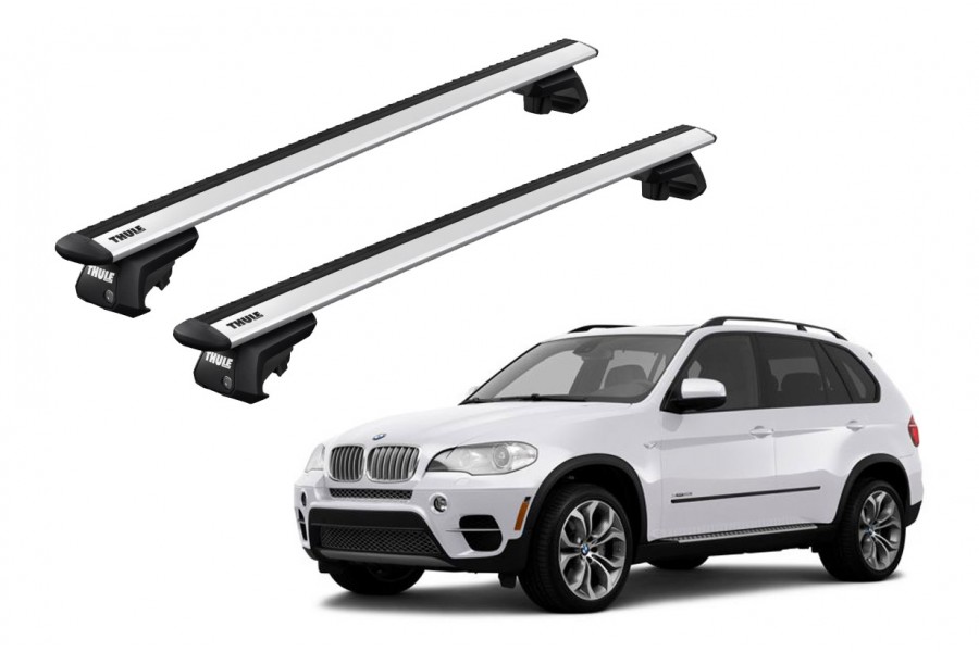 Barras THULE EVO WingBar para autos BMW X5 2008 a 2013