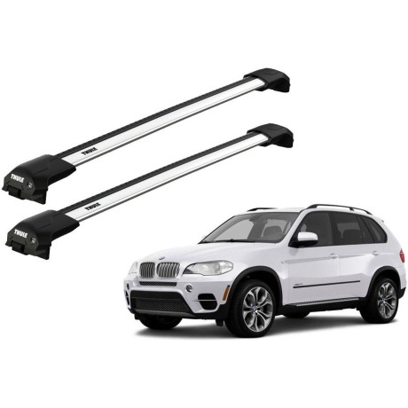 Barras THULE EDGE Flush para autos BMW X5 2008 a 2013