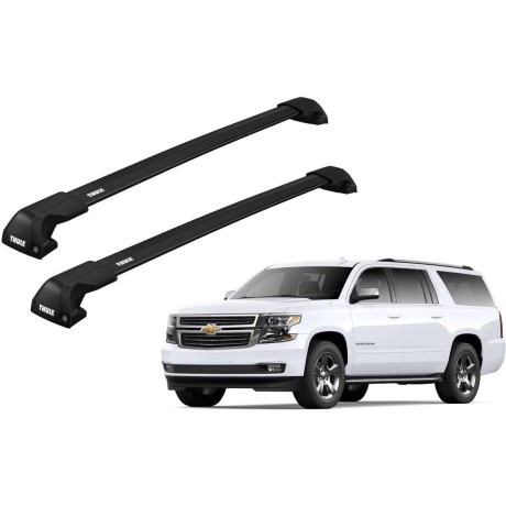 Barras Thule CHEVROLET Suburban 15-20 RA / EDGE Flush BLACK