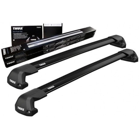 Barras THULE EDGE Flush para autos SUBARU Forester 2008 a 2012 negro